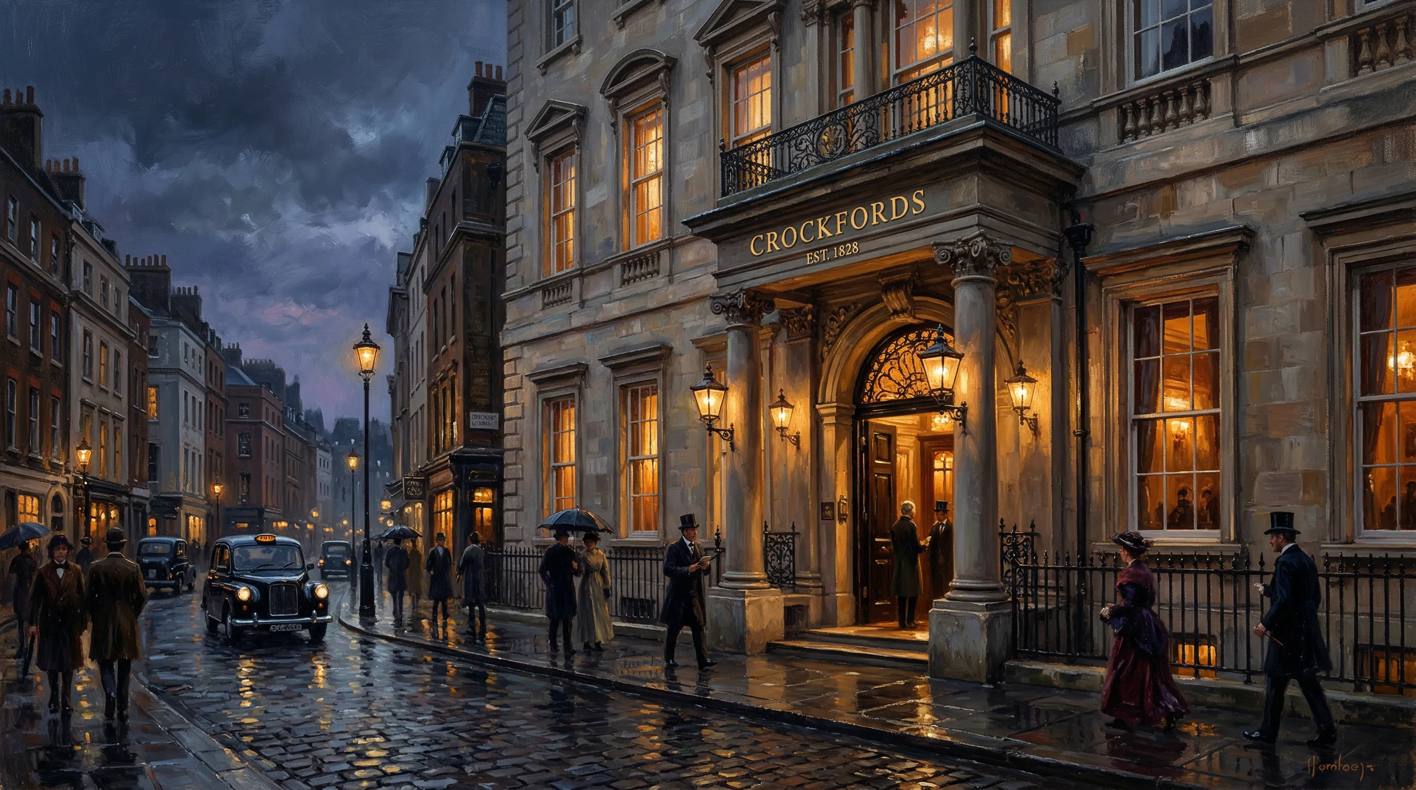 Crockfords casino on Curzon Street